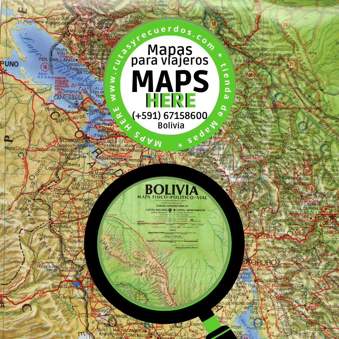 Mapa Fisico de Bolivia | RUTAS Y RECUERDOS